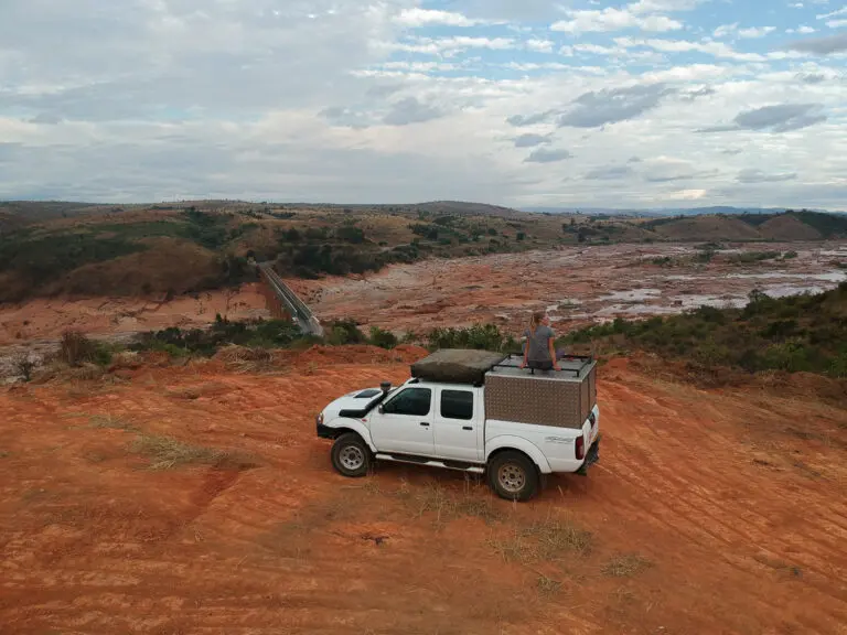 Bridge Over Betsiboka Rivier Near Ankarafantsika National Park