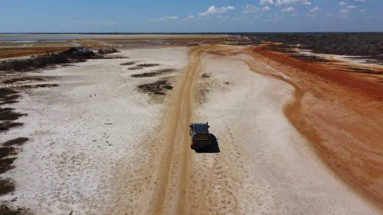 Crossing Salt Plain View From Behind Pascal Ruegg
