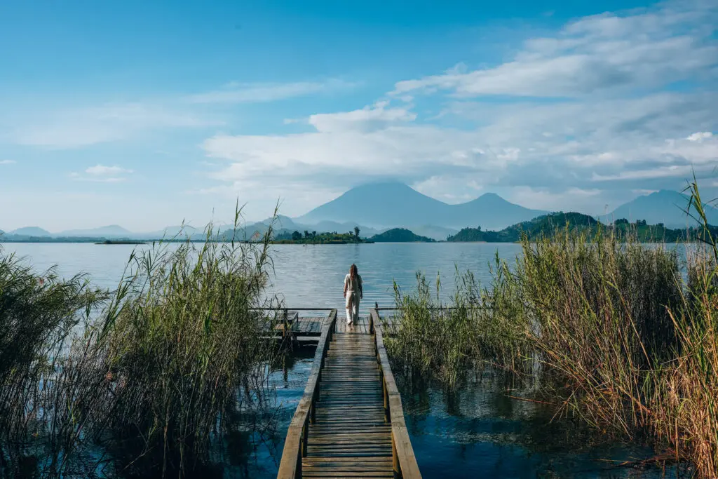 View Lake Mutanda (by Madelon