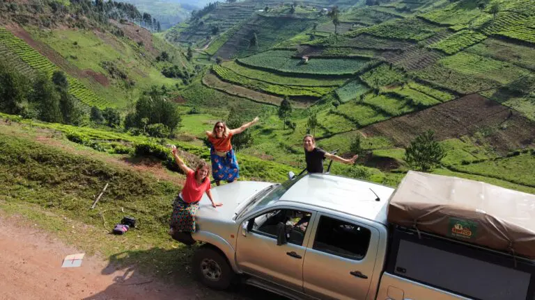 Elise Ternick View Above On Car And Bunyonyi