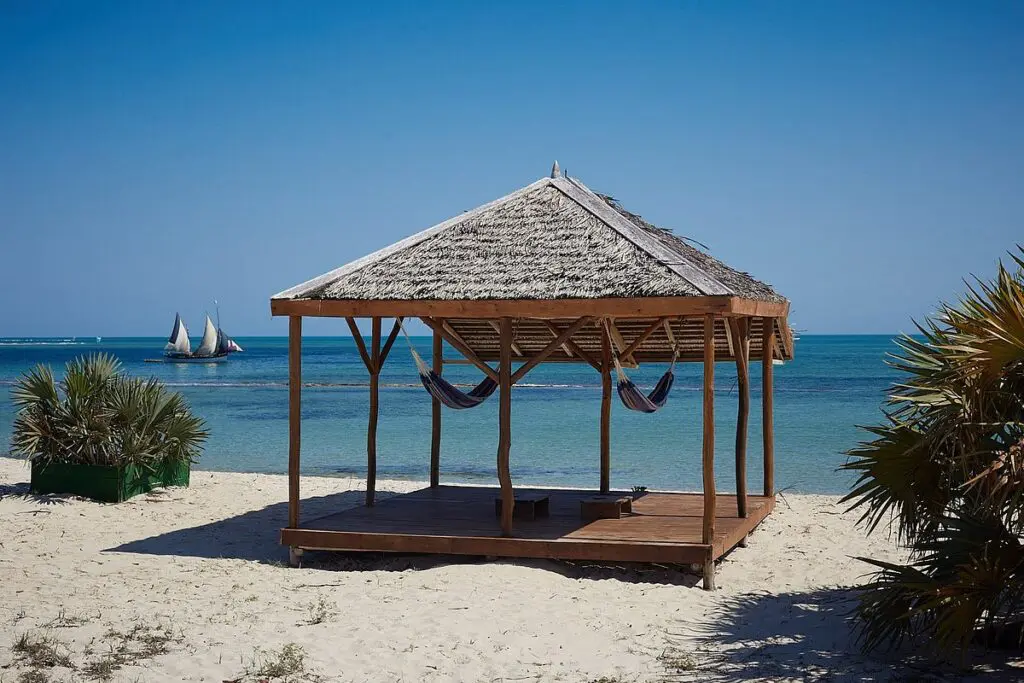 Hammock On The Beach At Entremer Belo Sur Mer