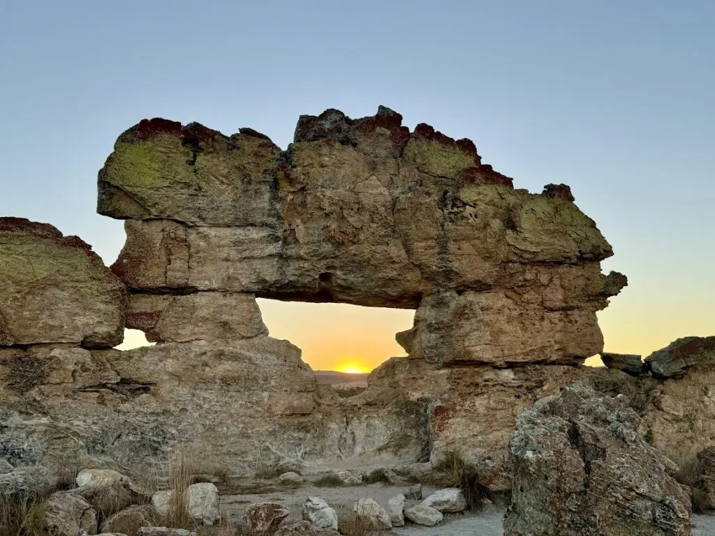 Isalo Window Sunset