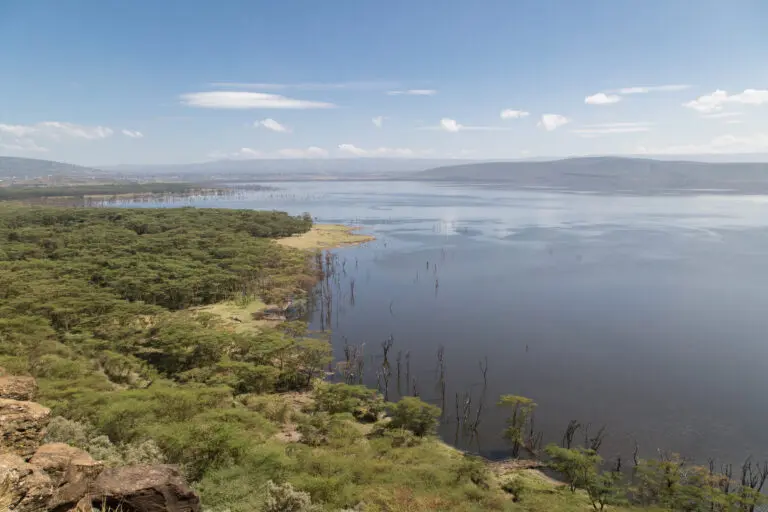 Lake Navaisha Kenya view from above roadtrip kenya africa