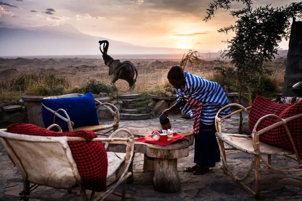 Masaai Amini Lodge Breakfast