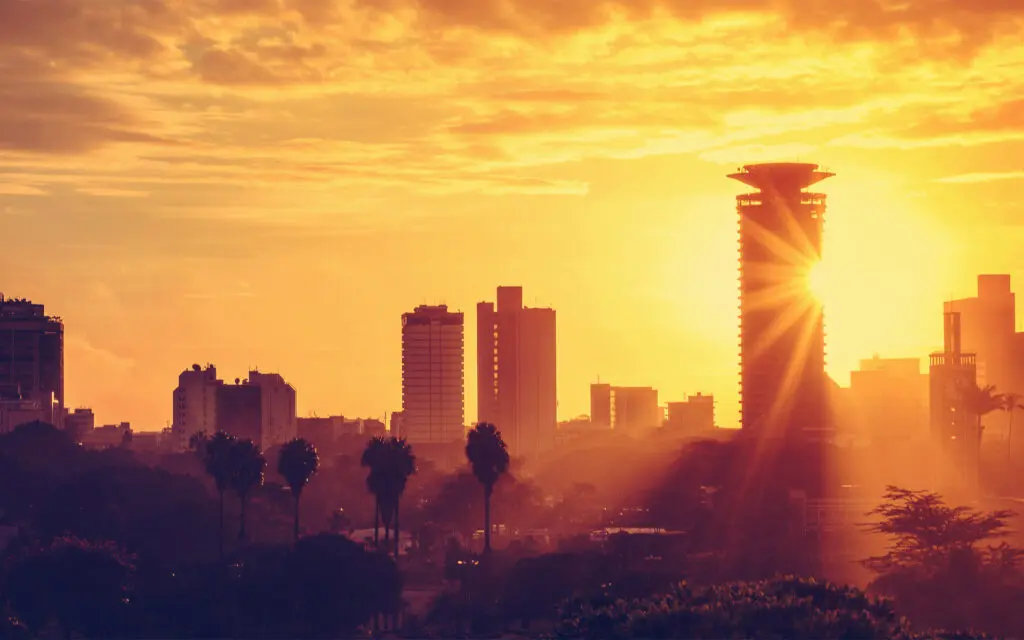 Nairobi Early Morning Sunrise