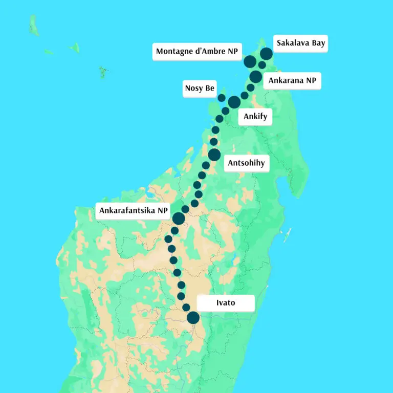 Oneway North Madagascar New Map