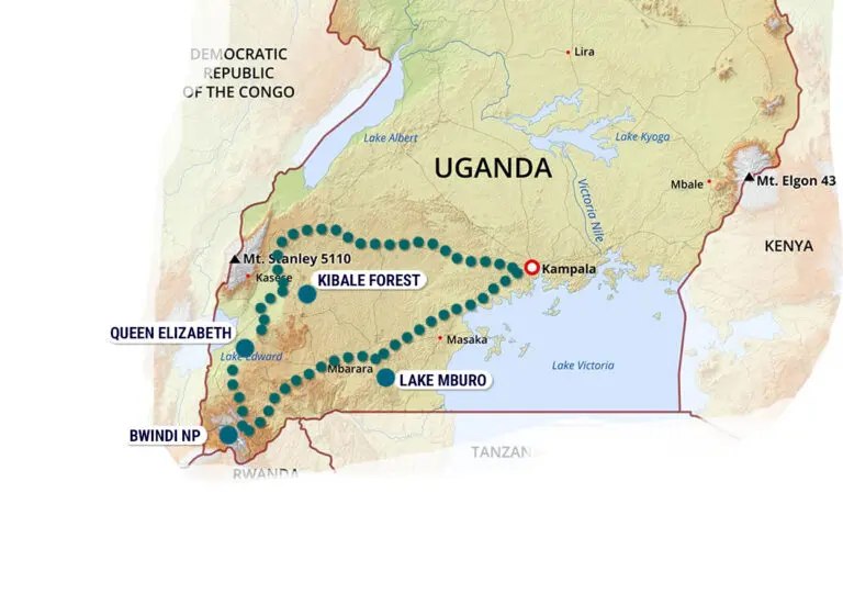 12 days self-drive through Uganda, we called it the Primate Express
