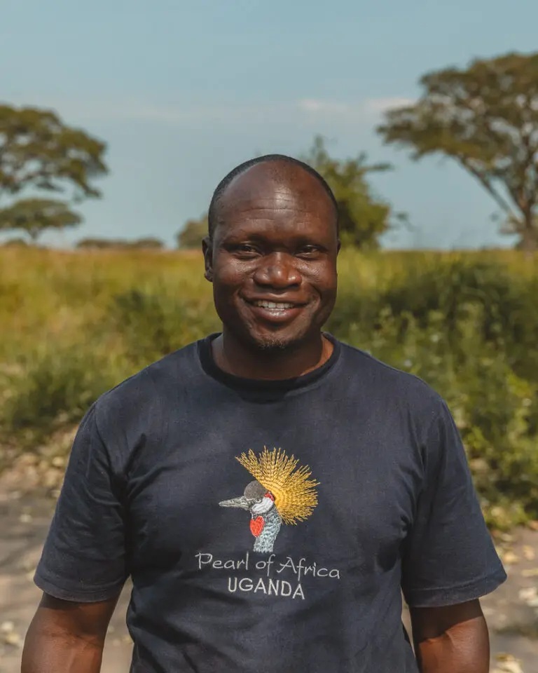 Our driver-guide Godfrey in the pearl of Africa, Uganda
