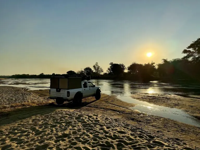 Sunset Drive Crossing River