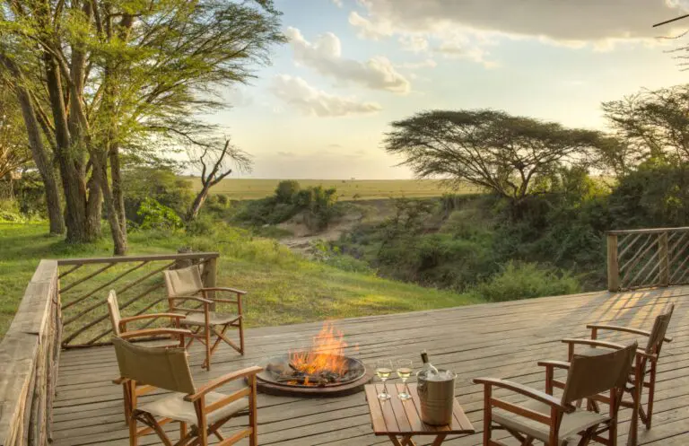 View From Basecamp Masai Mara Restaurant