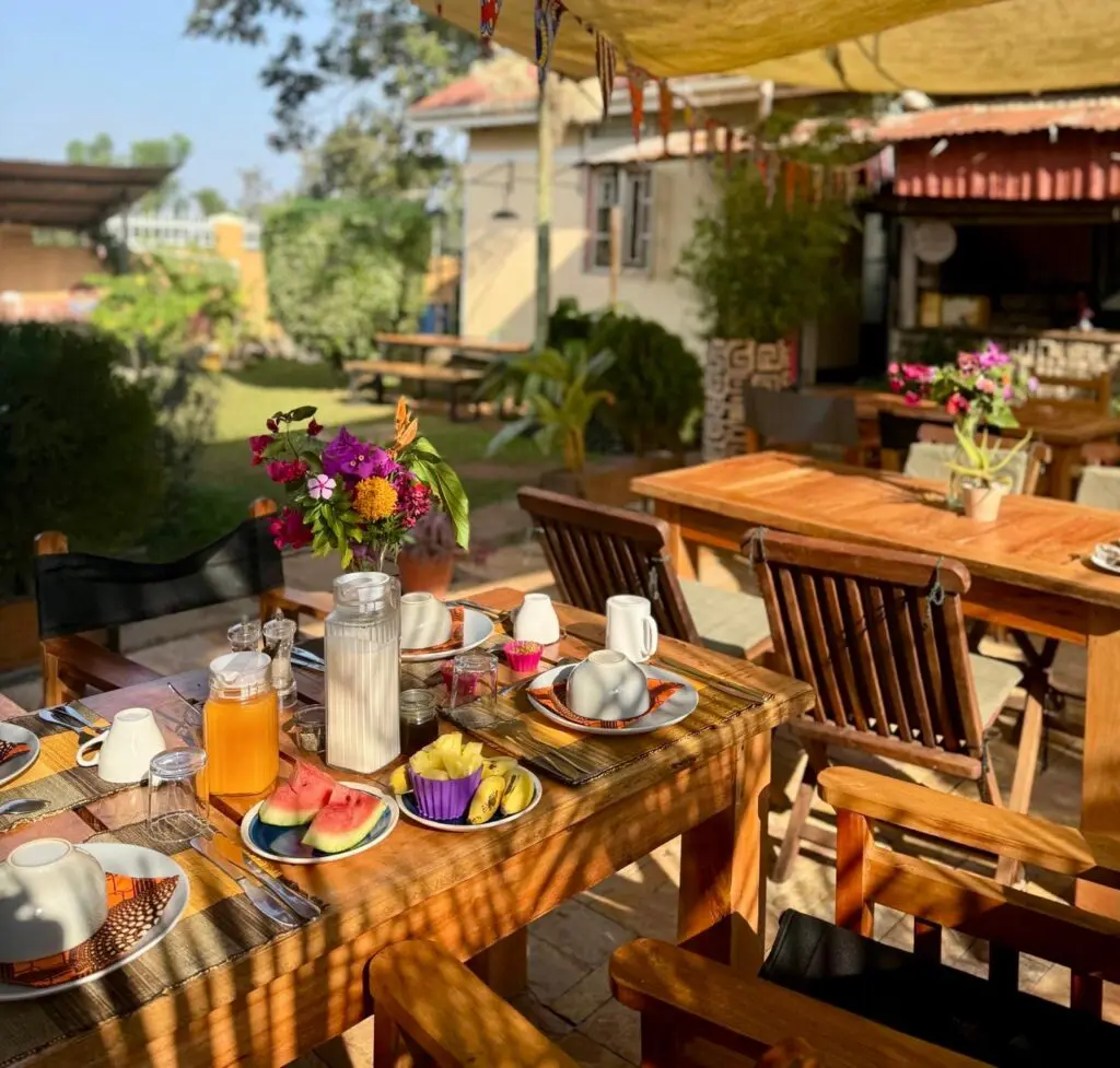 Villa Katwe Breakfast