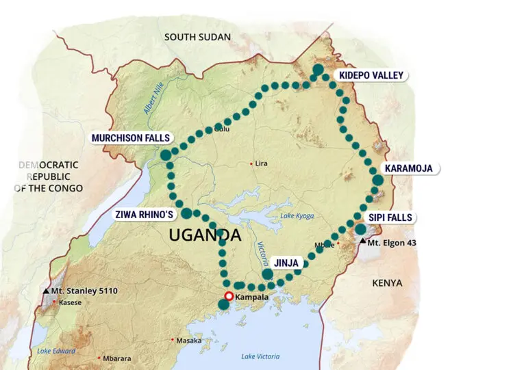 14 days self-drive through Uganda, we called it the Wild North East